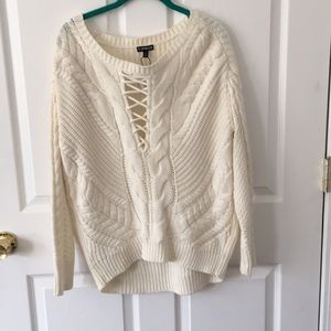 express white sweater knit